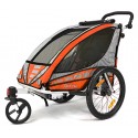 QERIDOO SPORTREX1 aluminijska prikolica za bicikl/kolica - 2U1 - sa amortizerima (za 1 dijete)