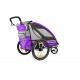 QERIDOO SPORTREX2 aluminijska prikolica za bicikl/kolica - 2U1 - sa amortizerima (za 2 djece)