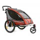 QERIDOO SPORTREX2 aluminijska prikolica za bicikl/kolica - 2U1 - sa amortizerima (za 2 djece)