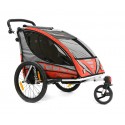 QERIDOO SPORTREX2 aluminijska prikolica za bicikl/kolica - 2U1 - sa amortizerima (za 1 ili 2 djece)