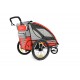 QERIDOO SPORTREX2 aluminijska prikolica za bicikl/kolica - 2U1 - sa amortizerima (za 2 djece)