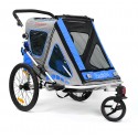 QERIDOO SPEEDKID2 aluminijska prikolica za bicikl/kolica - 2U1 - sa amortizerima (za 1 ili 2 djece)