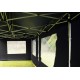 ALUMINIJSKI EASY UP paviljon - šator šampanj crne 3 X 9 m