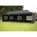 ALUMINIJSKI EASY UP paviljon - šator šampanj crne 3 X 9 m