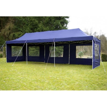 ALUMINIJSKI EASY UP paviljon - šator šampanj plave 3 X 9 m