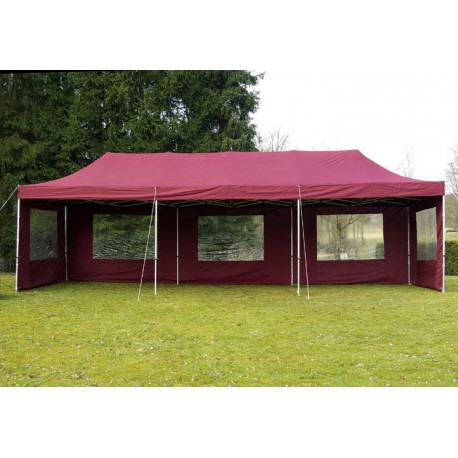 ALUMINIJSKI EASY UP paviljon - šator šampanj ljubičaste 3 X 9 m