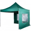 PROFESIONALNI EASY UP aluminijski paviljon - šator zelene boje 3 X 3 m
