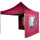 PROFESIONALNI EASY UP aluminijski paviljon - šator ljubičaste boje 3 X 3 m