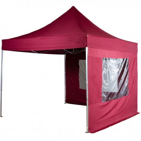PROFESIONALNI EASY UP aluminijski paviljon - šator ljubičaste boje 3 X 3 m