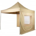 PROFESIONALNI EASY UP aluminijski paviljon - šator bež boje 3 X 3 m