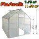 Plastenik 250 X 310 cm - 7.75m2 - 11.58m3