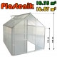 Plastenik 250 X 430 cm - 10.75m2 - 16.07m3