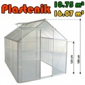 Plastenik 250 X 430 cm - 10.75m2 - 16.07m3