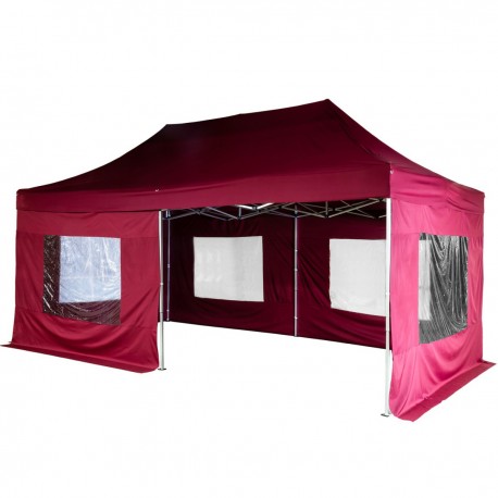 ALUMINIJSKI EASY UP aluminijski paviljon - šator ljubičaste boje 3 X 6 m