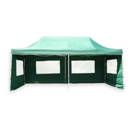 ALUMINIJSKI EASY UP aluminijski paviljon - šator zelene boje 3 X 6 m