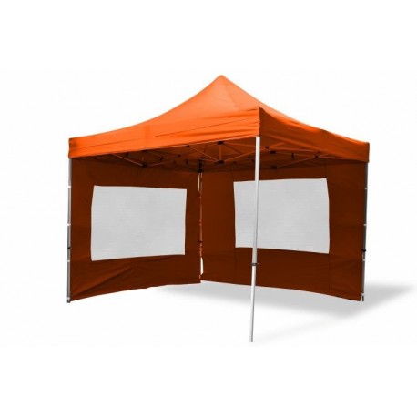 PROFESIONALNI EASY UP aluminijski paviljon - šator narančaste boje 3 X 3 m