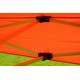 PROFESIONALNI EASY UP aluminijski paviljon - šator narančaste boje 3 X 3 m