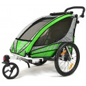 QERIDOO SPORTREX1 aluminijska prikolica za bicikl/kolica - 2U1 - sa amortizerima (za 1 dijete)
